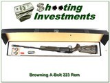 Browning A-Bolt II 223 Varmint Laminated BOSS as new! - 1 of 4