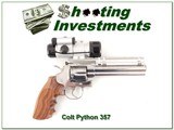 Colt Python 6in Nickel Exc Cond Aimpoint scope - 1 of 4