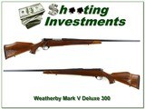 Weatherby Mark V Deluxe 300 Wthy 26in Exc Cond! - 1 of 4