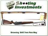 Browning BAR Safari 7mm Rem unfired in box! - 1 of 4