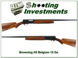 Browning A5 12 Ga 63 Belgium Vent Rib - 1 of 4