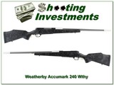 Weatherby Mark V Accumark 240 Wthy Mag Exc Cond! - 1 of 4