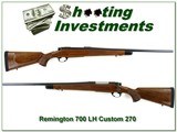 Remington 700 Left-Handed Custom 270 Win Exc Cond! - 1 of 4