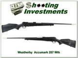 Weatherby Mark V Accumark 257 Wthy Mag! - 1 of 4