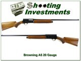 Browning A5 69 Belgium 20 Ga collector! - 1 of 4