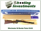 Winchester 94 Carbine 30-30 Border Patrol commemorative NIB - 1 of 4