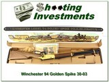 Winchester Model 94 Golden Spike Commemorative NIB - 1 of 4