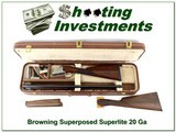 Browning Superposed Superlight 20 Gauge in case - 1 of 4