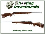 Weatherby Mark V Deluxe 30-06 9-lug XX Wood! - 1 of 4