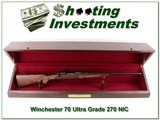 Winchester Model 70 Ultra-Grade 270 NIB with case! - 1 of 4
