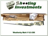 Weatherby Mark V Limited edition Open Country 6.5-300 Sitka Camo! - 1 of 4