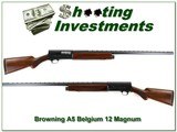 Browning A5 12 Magnum 59 Belgium VR 32in collector! - 1 of 4