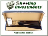 CZ Bobwhite 410 SxS 26in as new in BOX! - 1 of 4