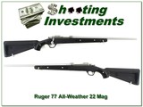 Ruger 77/22 22 Magnum Stainless All-Weather Skeleton stock - 1 of 4