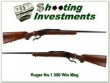 Ruger No.1 B 26in 300 Win Mag XX Wood! - 1 of 4