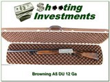 Browning A5 Ducks Unlimited 12 Gauge NIC! - 1 of 4