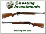Browning BAR 22 LR Exc Cond - 1 of 4
