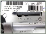 Ruger SP101 Stainless 22LR NIB - 4 of 4