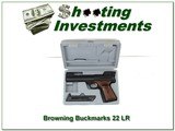 Browning Buckmark Target SE like new in case - 1 of 4