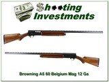 Browning A5 60 Belgium Magnum 12 Ga 32in VR - 1 of 4