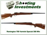 Remington 700 BDL Varmint Special in RARE 308 Heavy Barrel - 1 of 4