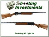 Browning A5 Light 20 26in VR Invector near new! - 1 of 4