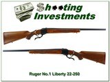 Ruger No.1 Varmint 1976 Liberty 22-250 - 1 of 4