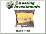 Smith & Wesson 647 Varmint 17 HMR 8 3/8in Stainless - 1 of 4