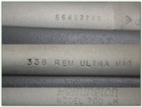 Remington 700 LH Custom Shop Stainless 338 RUM! - 4 of 4