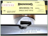 Browning Model 78 45-70 unfired in box - 4 of 4