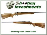 Browning Safari Grade 22-250 Pencil Barrel collector! - 1 of 4