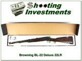 Browning BL-22 Grade II Deluxe 22 LR in box! - 1 of 4