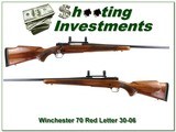 Winchester Model 70 Red Letter 1967 30-06 Exc Cond! - 1 of 4