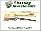 Winchester Model 94 Wells Fargo 30-30 unfired in box! - 1 of 4