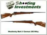 Weatherby Mark V Deluxe Custom Shop German 300! - 1 of 4