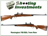 Remington 700 BDL earlier 7mm Rem Mag about new! - 1 of 4