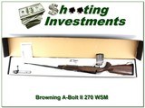 Browning A-Bolt II Medallion 270 WSM NIB! - 1 of 4