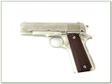 1975 Colt Combat Commander SATIN NICKEL 9mm Series 70 - 2 of 4