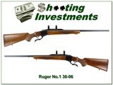 Ruger No.1 B Red Pad 26in 30-06 Exc Cond & Wood! - 1 of 4