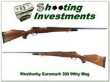 Weatherby Mark V Euromark 300 Wthy 26in as new! - 1 of 4