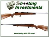 Weatherby Mark XXII 22 auto Italian Exc Cond! - 1 of 4