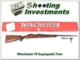 Winchester Model 70 Classic Supergrade New Haven 7mm - 1 of 4