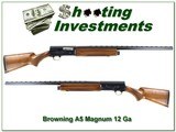 Browning A5 Magnum 12 Gauge 28in Vent Rib - 1 of 4