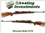 Winchester 70 New Haven 1972 made 270 Win - 1 of 4
