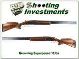 1960 Belgium Browning Superposed Lightning 12 Ga 30in - 1 of 4