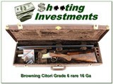 Browning Citori Grade 6 RARE 16 Ga 28in XX Wood in case! - 1 of 4