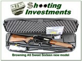 Browning A5 Sweet Sixteen new model in case - 1 of 4