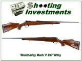 Weatherby Mark V Deluxe 257 Wthy Mag - 1 of 4