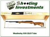 Weatherby Mark V XXII 22 LR Tube in box! - 1 of 4
