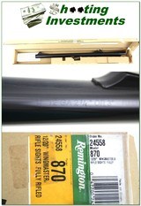 Remington 870 Wingmaster 12 Ga 20in rifled slug barrel GLOSS NIB - 1 of 1